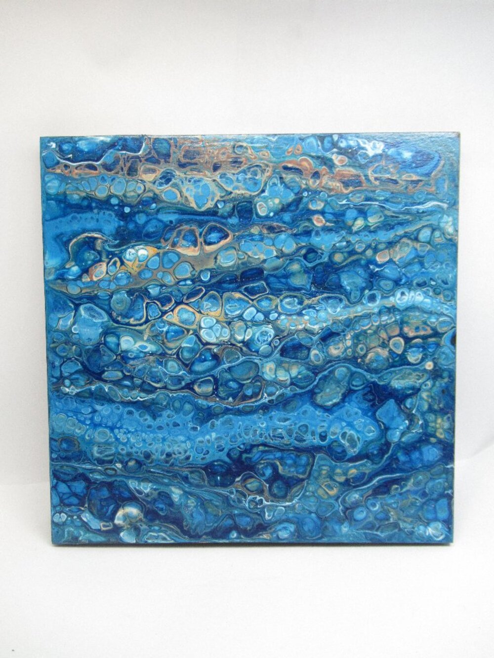 Blue Flow art panel